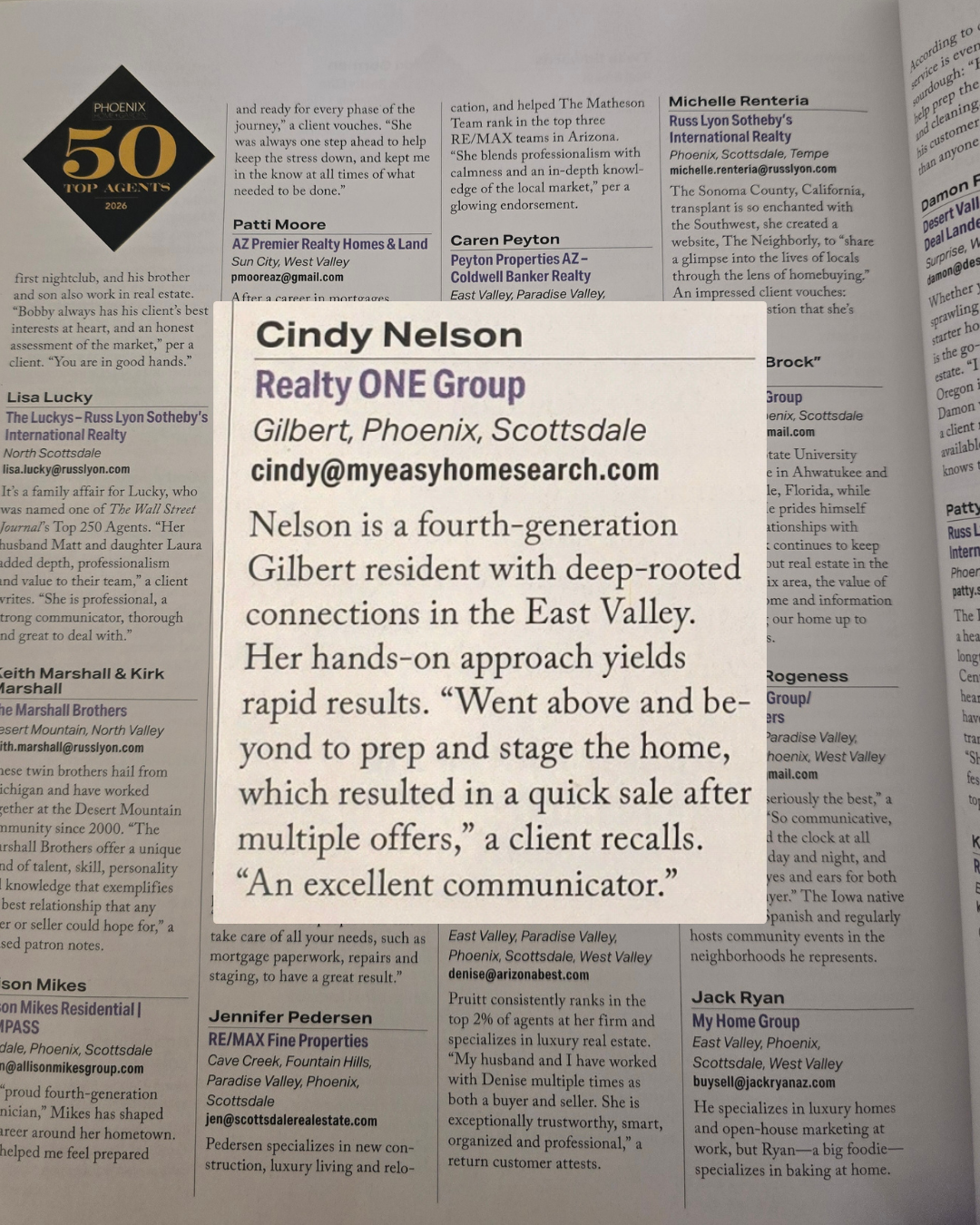 Phoenix Home & Garden Cindy Nelson