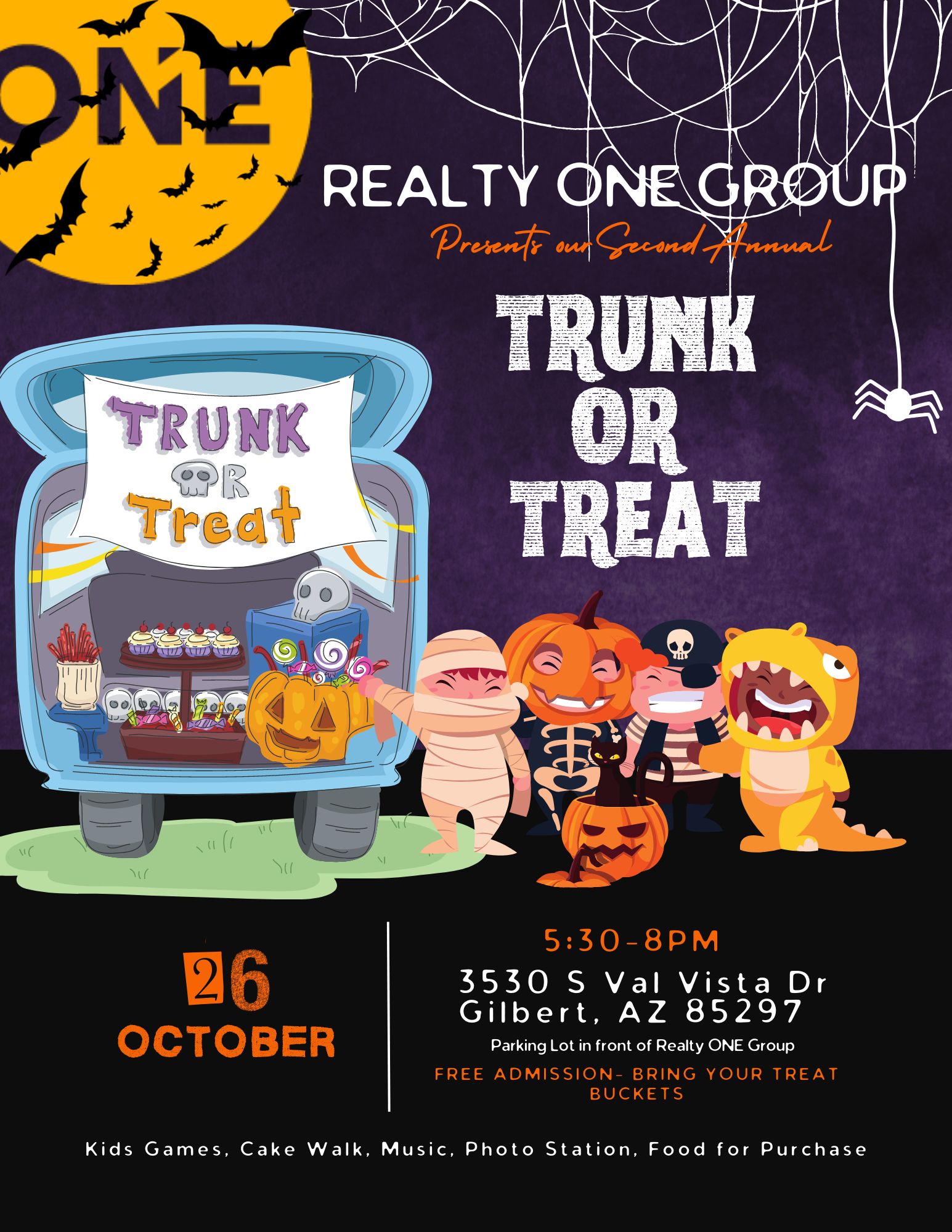 Realty ONE Group Trunk or Treat Oct 26 2023